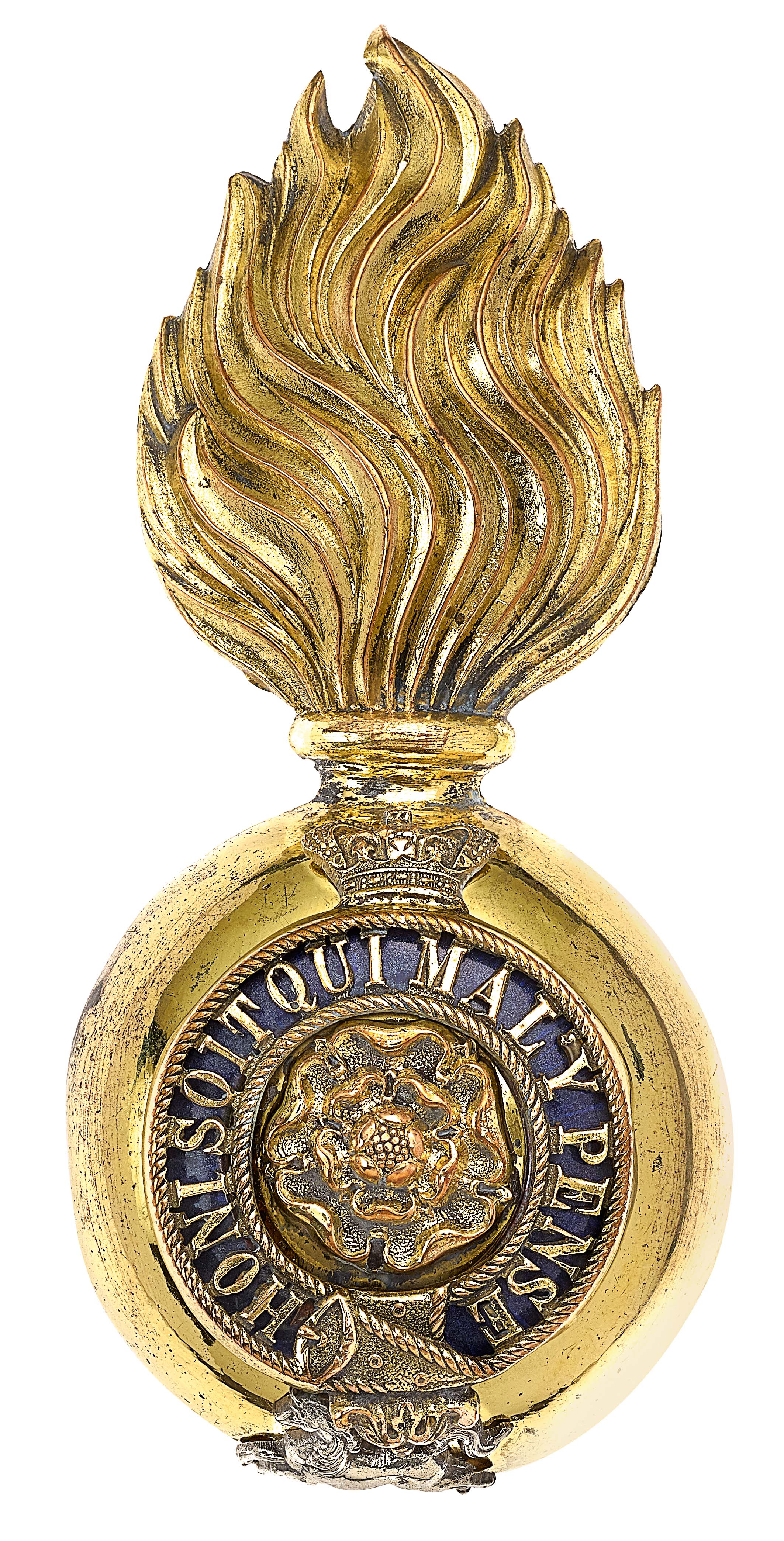 The Royal Fusiliers (City of London Regiment), Victorian Officer’s fur cap grenade circa 1881-1901.