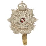 Border Regiment Edwardian small OR’s cap badge circa 1901-05.