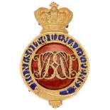 Grenadier Guards Victorian Officer’s pagri badge.
