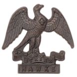 Hawke Battalion Royal Naval Division rare OSD bronze RND collar badge circa 1915-18.