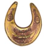 Irish 18th Century Belfast First Volunteer Company George III Officer’s gorget circa 1778-83.