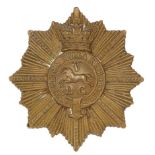 5th Dragoon Guards Victorian undress sabretache ornament.