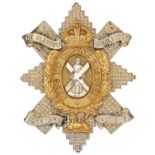 Scottish. 9th Bn. HLI (Glasgow Highlanders) Officer’s glengarry badge circa 1908-39.