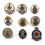 Royal Fusiliers Regimental Sweetheart Brooches.
