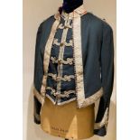 Victorian Royal Buckinghamshire Hussars Field Officer’s Regimental pattern Mess Jacket and Waistcoat