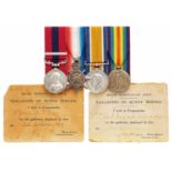 WW1 1/4th Bn Seaforth Highlanders Distinguished Conduct Medal & Bar.
