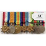 Royal Navy WW1 / WW2 Officer’s Group of 7 Medals.