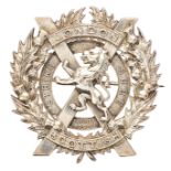 London Scottish post 1908 Officer’s glengarry badge.