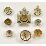 Selection of Miniature Compasses.