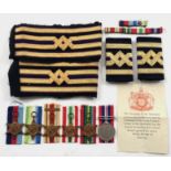 WW2 Royal Navy Medal Group of Six Medals