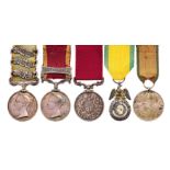 44th / 45th Regiment Crimea War Medal gallantry group of five