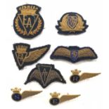 Selection of Airline Badges & Wings.