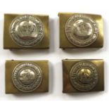 WW1 Imperial German Bavarian Other Rank’s Belt Buckles.