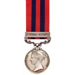Cinque Ports Division Royal Artillery India General Service Medal “Burma 1885-7”.
