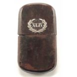 Indian Army Victorian 44th Madras Native Infantry Colonel’s cigar case.
