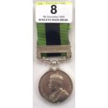 WW2 9 Commando India General Service Medal.