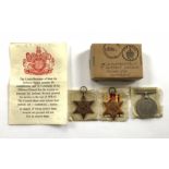 WW2 4th Bn Border Regiment 1941 Casualty Medal Group.