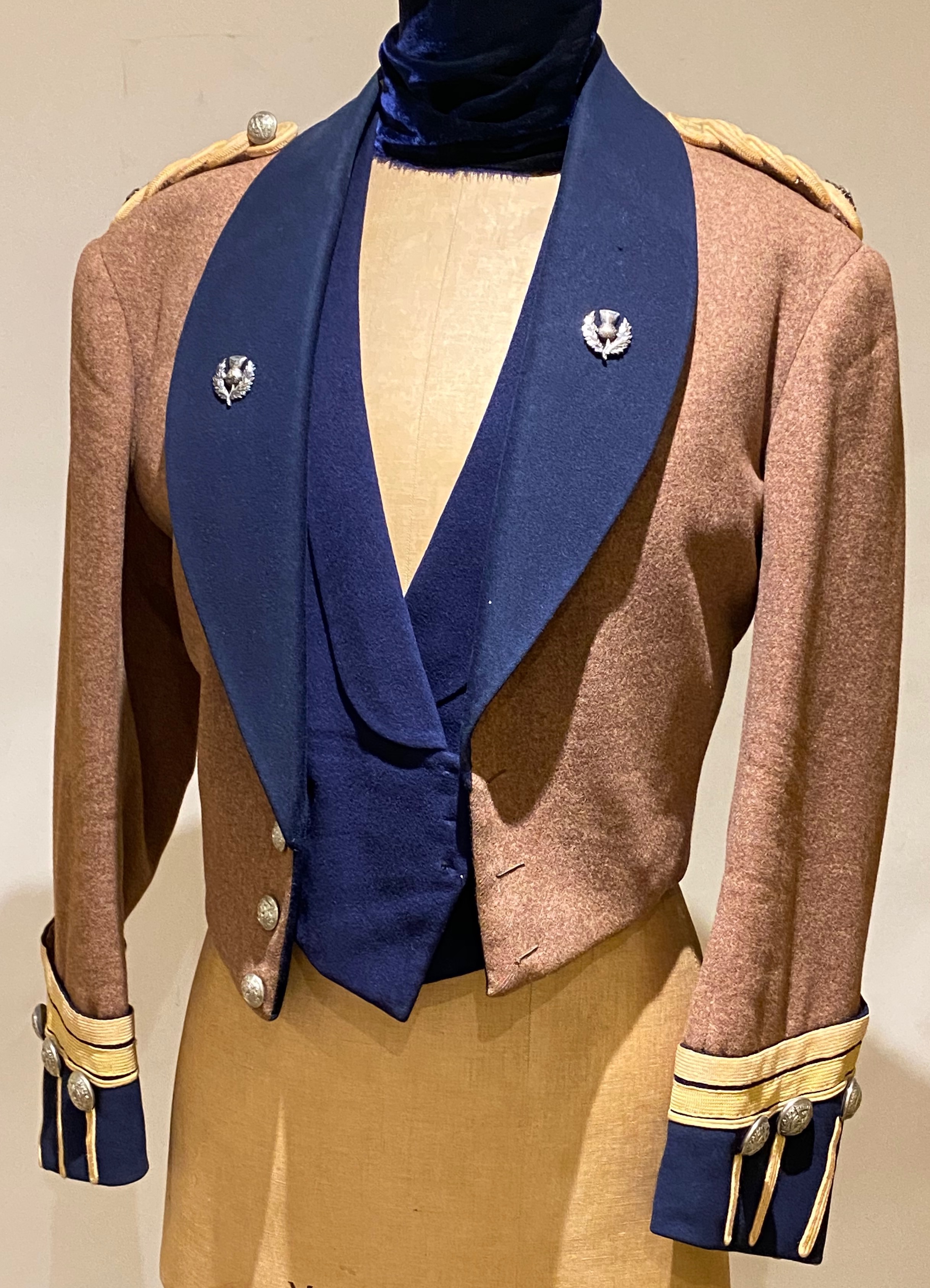 London Scottish Officer’s Mess Jacket & Waistcoat.