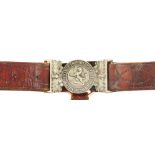 London Scottish Volunteers Officer’s Sword Belt.