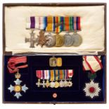 WW1 Gordon Highlanders / Royal Air Force CBE, MC, Order of the Rising Sun Group of Eight Medals.