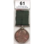 Edwardian 6th VB King’s Liverpool Regiment Volunteer Long Service Good Conduct Medal.