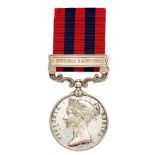 2nd Bn Liecestershire Regiment, India General Service Medal, clasp “Burma 1887-89”