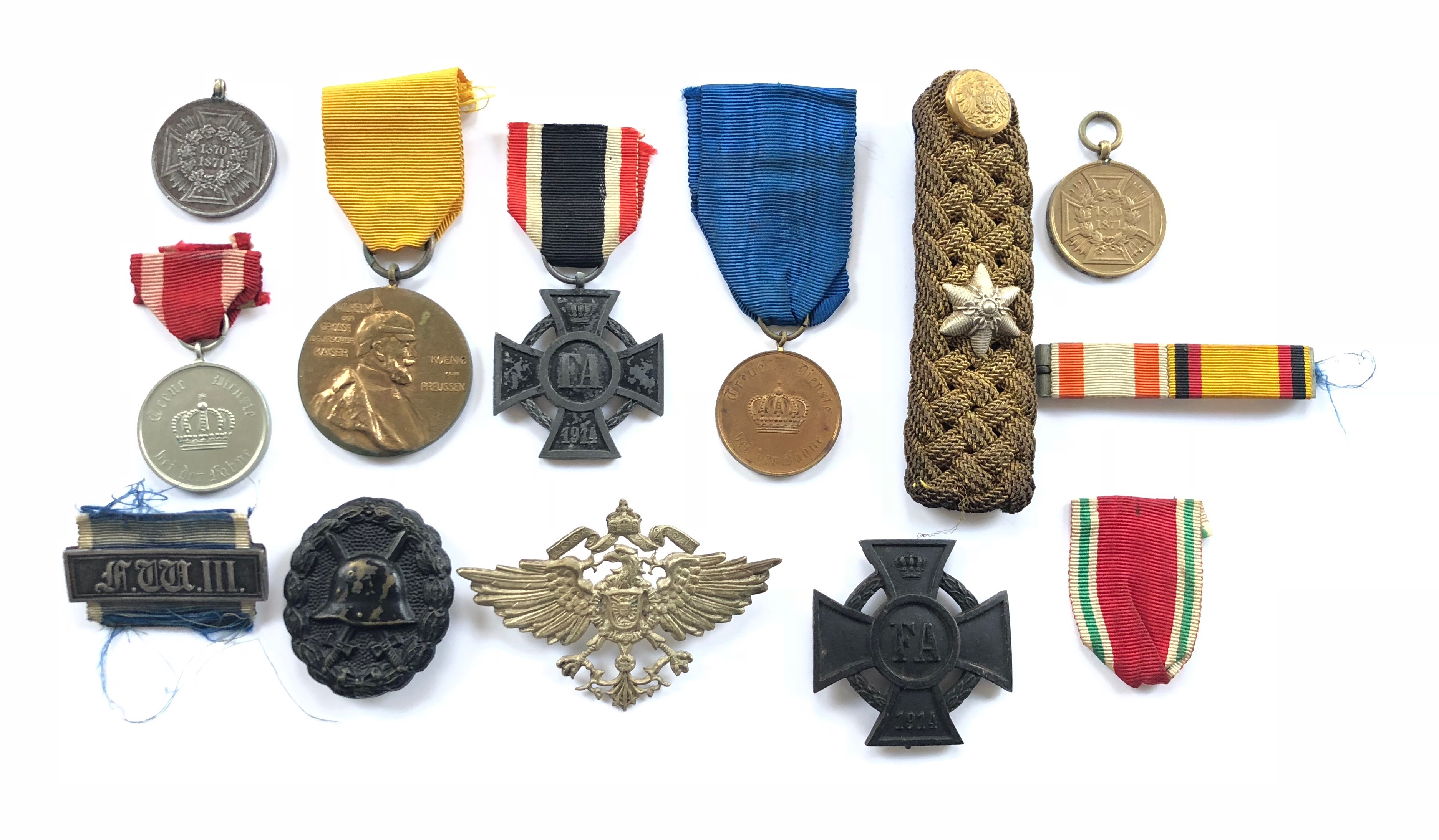 WW1 Imperial German Medals.