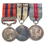 Indian Medical Service Surgeon’s Group of Three Medals.