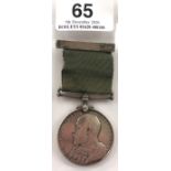 Edwardian 3rd VB King’s Liverpool Regiment Volunteer Long Service Good Conduct Medal.