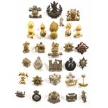 29 assorted Officer’s full dress collar badges.