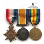WW1 Royal Navy Battle of Jutland Veterans Group of Three Medals.