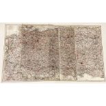 WW2 RAF / Special Forces Tissue Escape Maps of Europe.