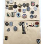 German Third Reich selection of 38 Tinnies/Day Badges/ Fund Raising badges etc