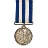 Royal Navy HMS Iris Ship’s Corporal Egypt Medal.