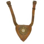 City of London Imperial Yeomanry pre 1908 Officer’s Edwardian horse harness breastplate.