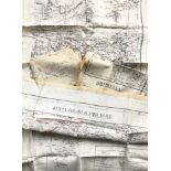 WW2 RAF / Special Forces Silk Escape Maps of Europe.