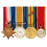 WW1 Army Ordnance Corps Russian Order of Zeal Group of Four Medals.