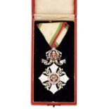 Bulgaria. WW1 Order of Civil Merit 5th Class, cased breast badge