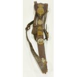Royal Field Artillery Mounted Officer’s Victorian horse harness breastplate.
