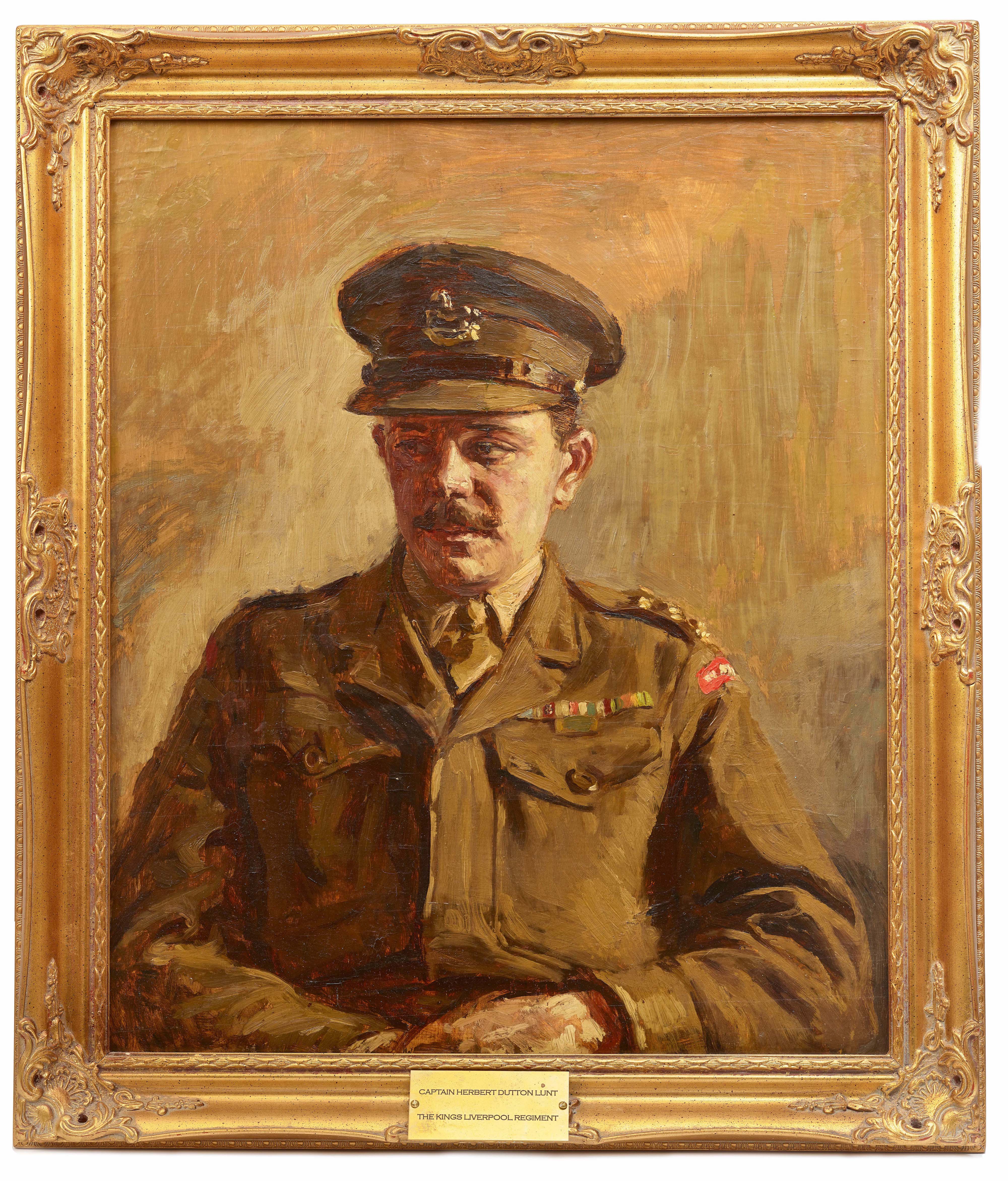 WW2 Period King’s Liverpool Portrait Painting.