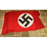 German Third Reich NSDAP double sided flag.