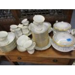 A Noritake Polanise part tea and part dinner service