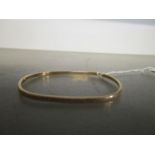 A 9ct gold bracelet, chased 3.24g