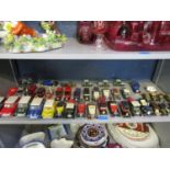 A group of diecast model cars to include Matchbox, Corgi and others
