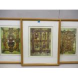 The Book of Kells Collection - three limited edition prints of St John, The Four Evangelists and