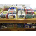 A large quantity of collectors die cast vehicles to include Burago, Lledo, Days Gone and Matchbox,