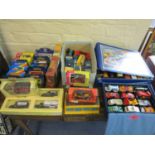 A mixed lot of Matchbox, Models of Yesteryear and others, boxed and unboxed model diecast vehicles