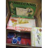 A selection of vintage Meccano