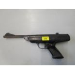 A BSA Scorpion air pistol .177 calibre serial number 8363 A/F