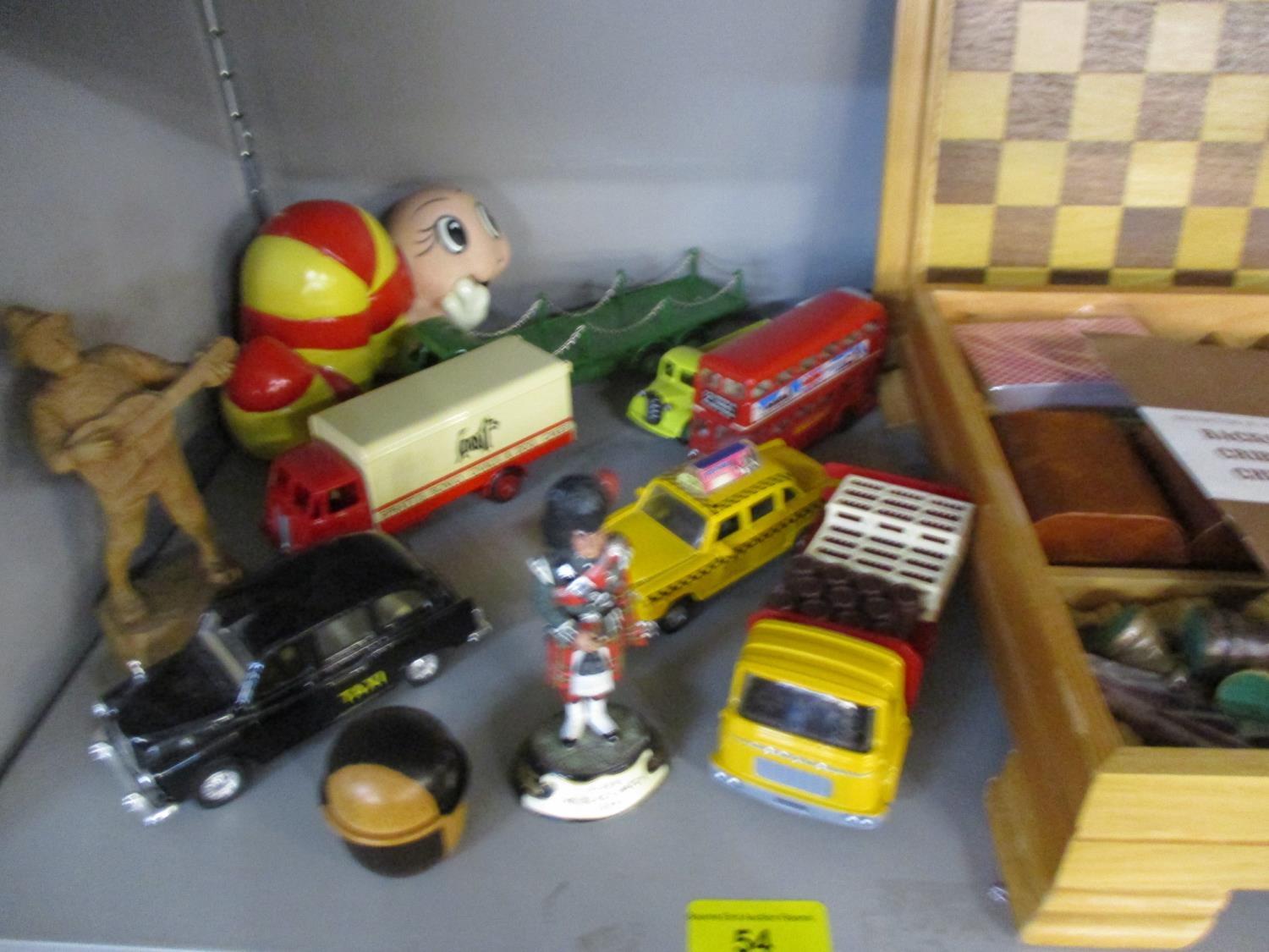 Modern diecast collectors vehicles to include a Dinky Super Truck together with novelty items and - Image 2 of 4